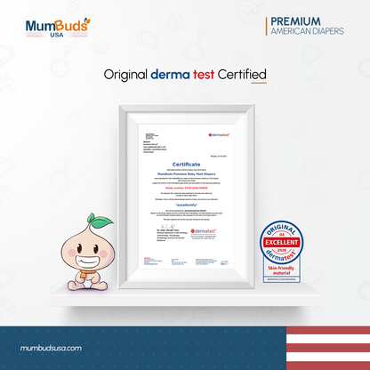 MumBuds USA ZIPLOCK PACK Ultrathin Baby Diapers 4 Large (9–14 kg) – 38 pcs Tape Style